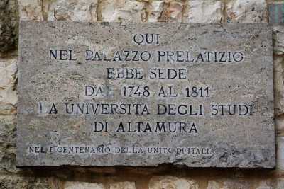 La dimenticata Universit� di Altamura: attiva per 63 anni fu stroncata dalla "rivoluzione"